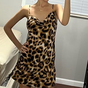 Selling a “cheetah” styled dress